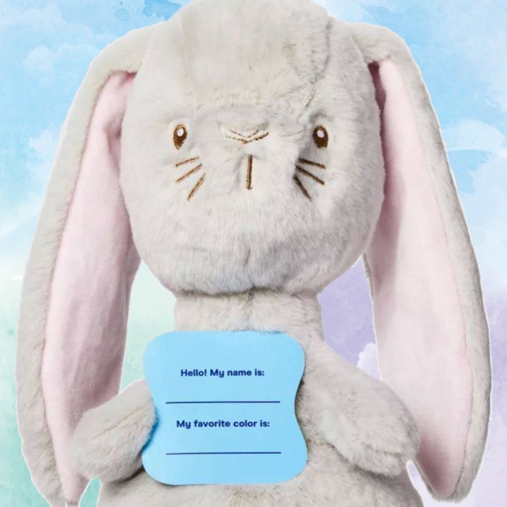 Gigglescape | 13” Stuffed/Plush Bunny